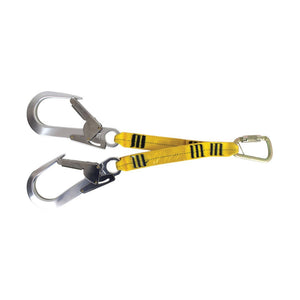 600mm Twin Aluminium Scaff Hook Ladder Climbing Restraint Lanyard image