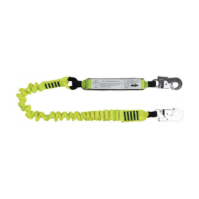 QSI Single Leg Elasticated Lanyard, 2M (2x Snap Hook)