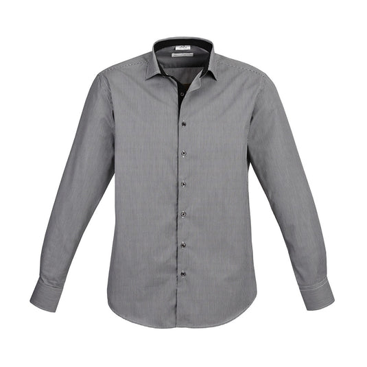 Biz Mens Edge Long Sleeve Shirt