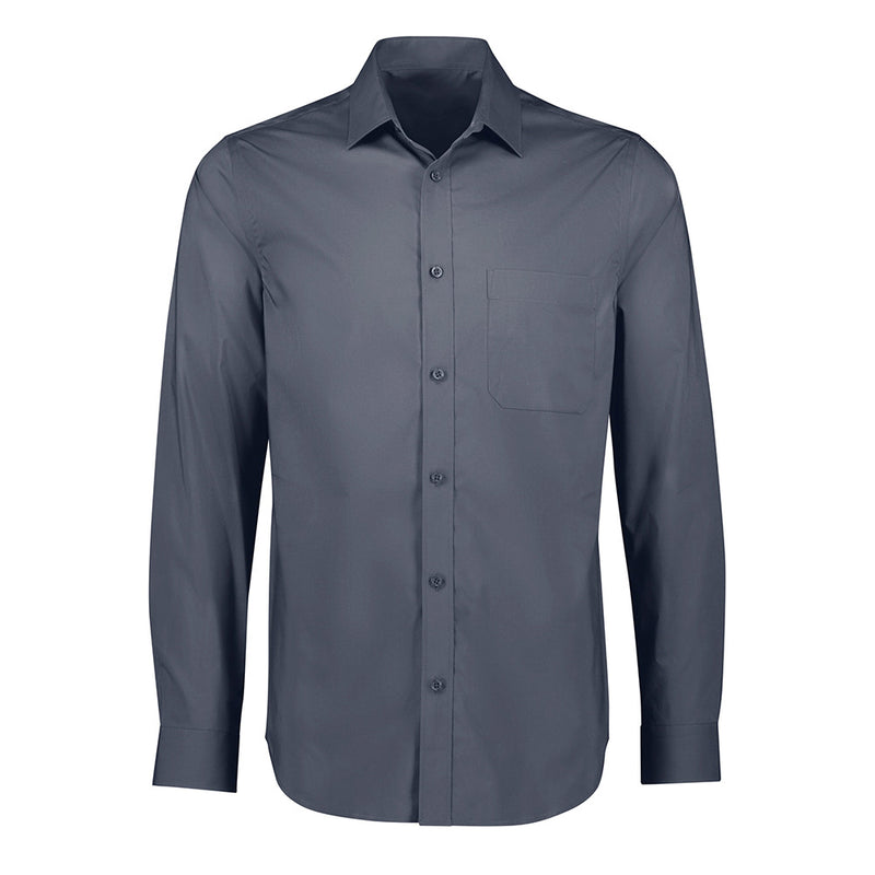 Load image into Gallery viewer, Biz Mens Mason Classic Long Sleeve Shirt
