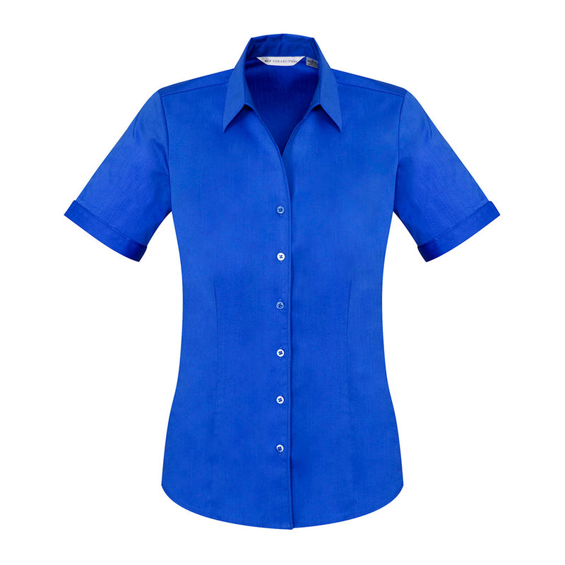 Load image into Gallery viewer, Biz Womens Monaco Short Sleeve Shirt
