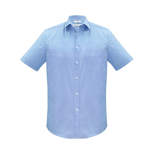 Biz Mens Euro Short Sleeve Shirt