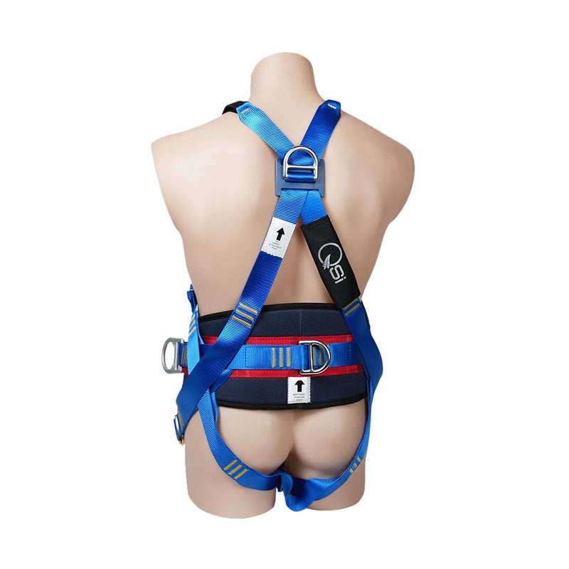 Load image into Gallery viewer, QSI Full Body Harness with Waist Belt, Lateral D-Rings, Confined Space &amp; Restraint Points
