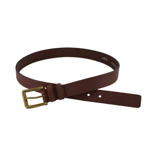 Swanndri Men's Leather Twin Keeper Belt 30mm Wide image