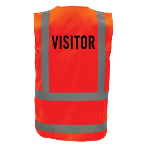 Hi Vis Visitor Vest, Orange image