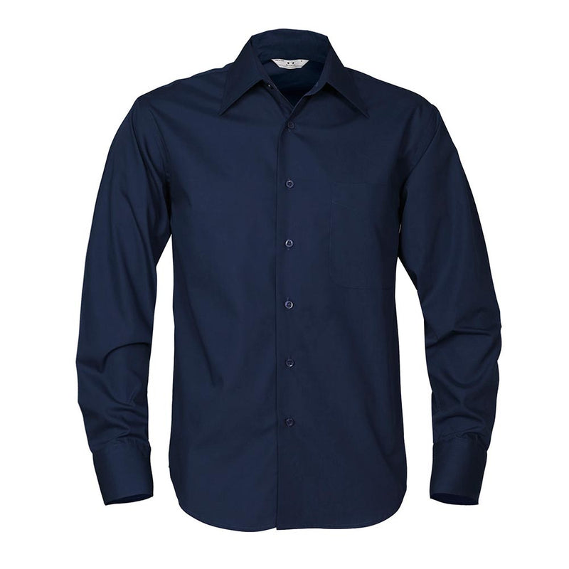 Load image into Gallery viewer, Biz Men's Metro Long Sleeve Shirt
