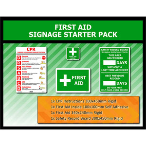 First Aid Signage Starter Pack image