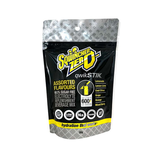 Sqwincher Qwik Stiks Assorted Flavours: Pack/10