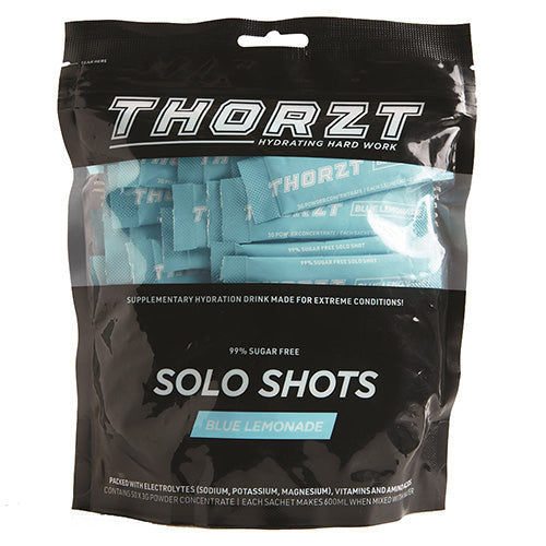 Thorzt Solo Shot Sachet, Blue Lemonade: Pack/50