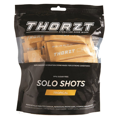 Thorzt Solo Shot Sachet, Tropical: Pack/50