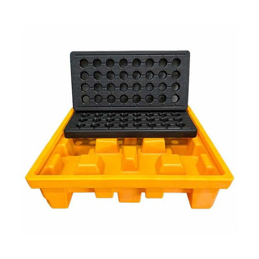 SpillTech HazBox 4-Drum Spill Pallet