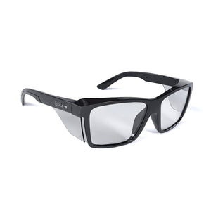 Bolle STKS 420 Safety Glasses: Black/Clear Lens image