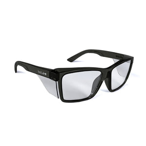 Bolle STKS 420 Safety Glasses: Graphite/Clear Lens image