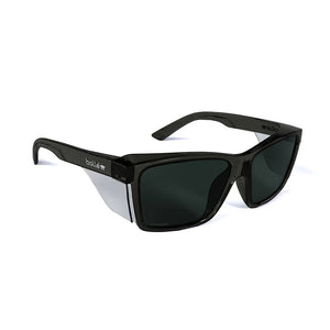 Bolle STKS 420 Safety Glasses: Graphite/Smoke Polarised image