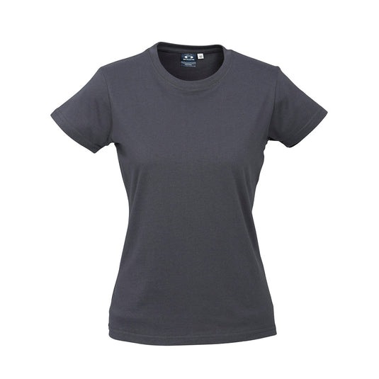 Biz Ladies Ice Premium Cotton Tee