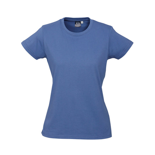 Biz Ladies Ice Premium Cotton Tee