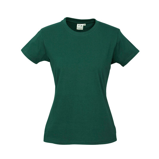 Biz Ladies Ice Premium Cotton Tee