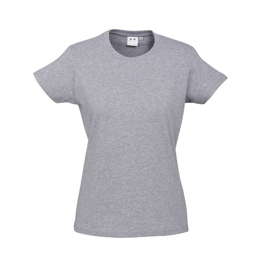 Biz Ladies Ice Premium Cotton Tee