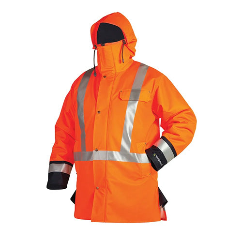 Kaiwaka Tufflex Hi Vis Taped Parka