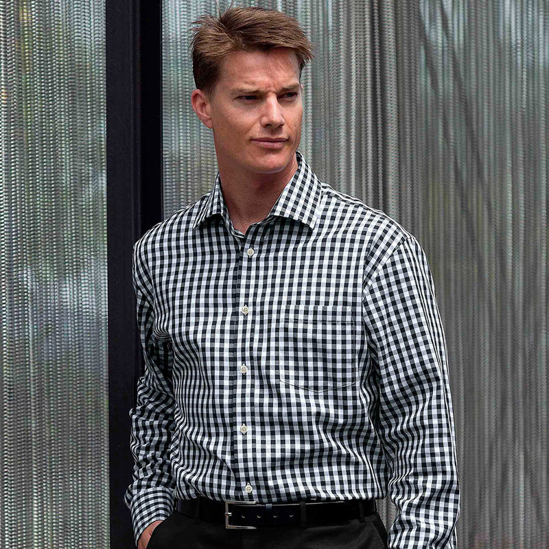 Load image into Gallery viewer, Hartley Long Sleeve Check Shirt
