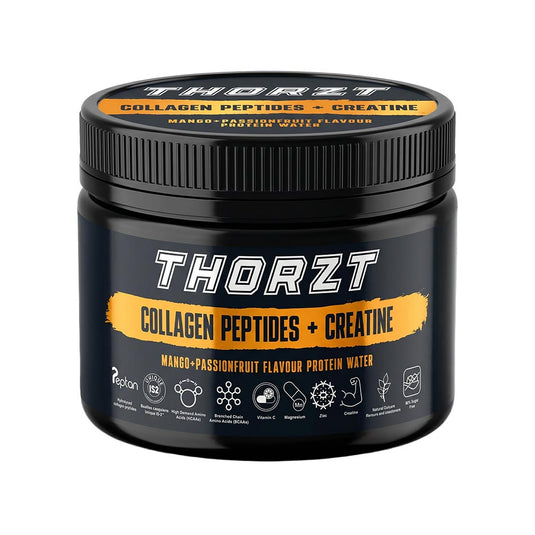 Thorzt Collagen Peptides + Creatine Protein Water Tub 300g
