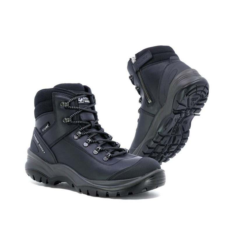 Load image into Gallery viewer, Grisport Tiber Zip Side Safety Boots, Black
