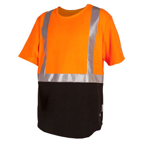 Stoney Creek Performance Plus Bush Tee, Orange/Black image