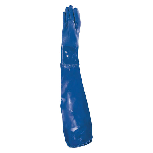 Deltaplus Blue PVC Chemical Glove 62cm