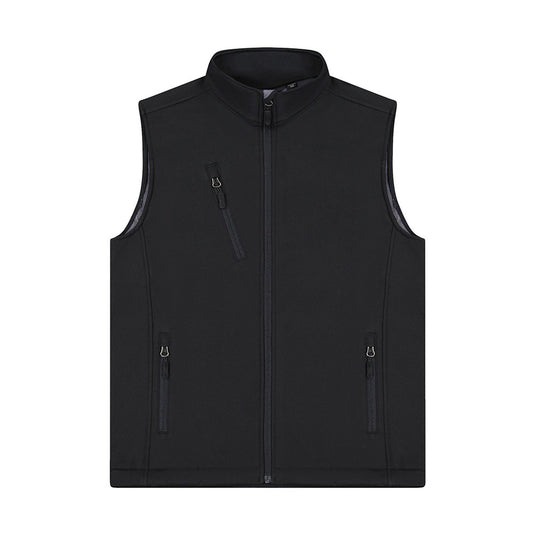 PRO2 Womens Softshell Vest, Black