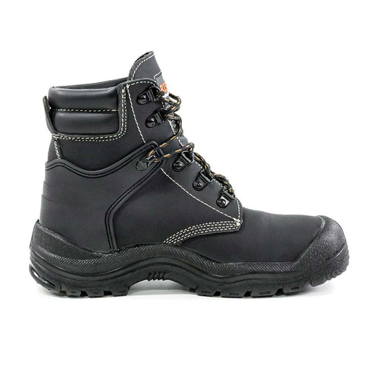 Bison Wolf Safety Boot, Black