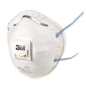 3M 8822 P2 Valved Respirator: Box/10 image