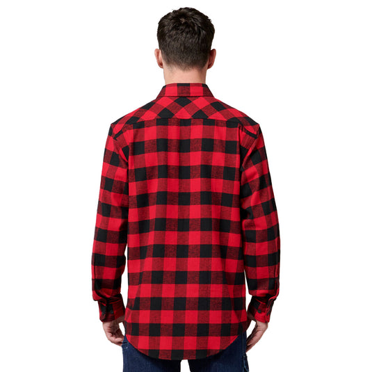 Hard Yakka Long Sleeve Check Flannel Shirt