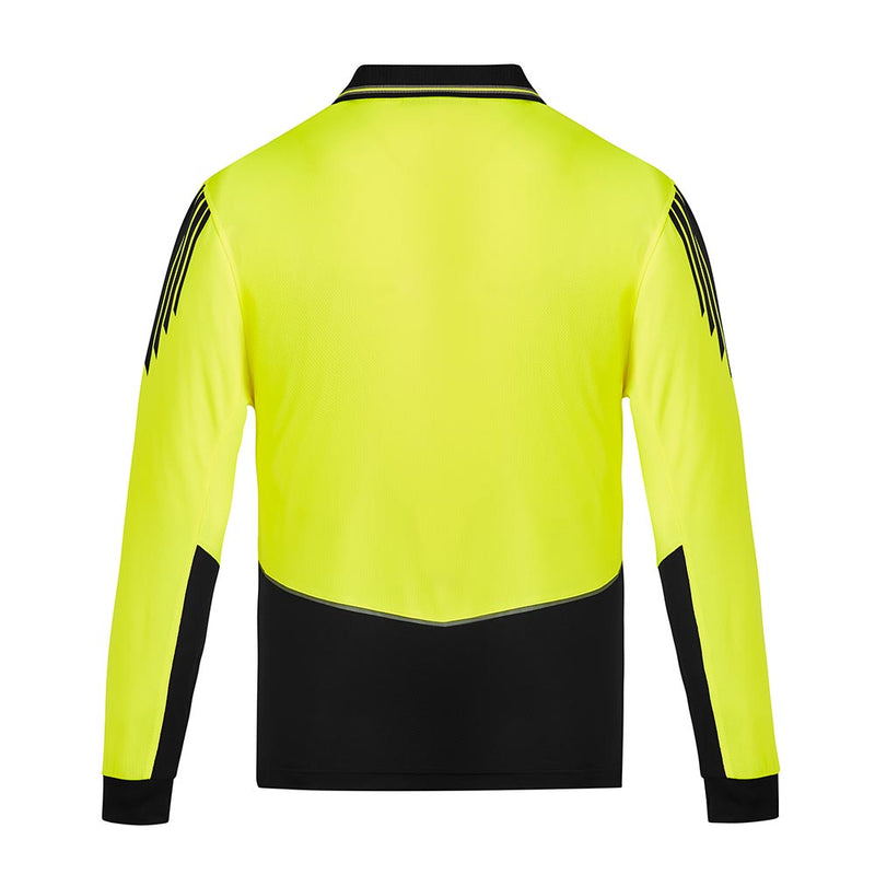 Load image into Gallery viewer, Syzmik Flux Hi Vis L/S Polo Shirt
