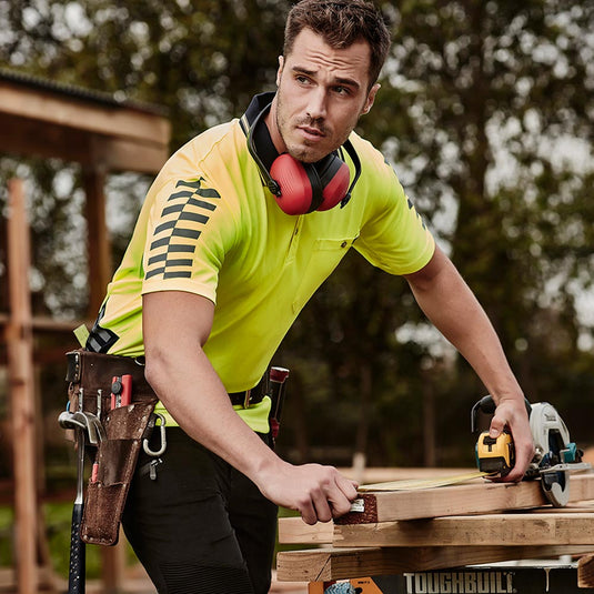 Syzmik Hi Vis Komodo Short Sleeve Polo