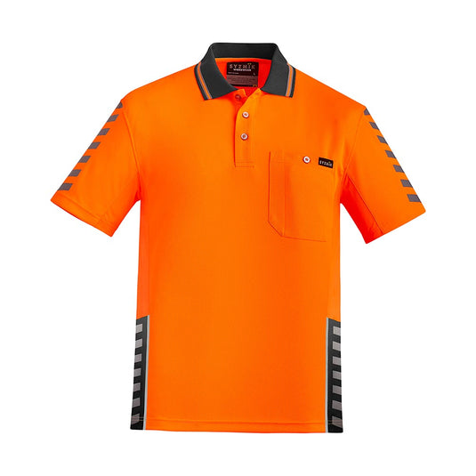 Syzmik Hi Vis Komodo Short Sleeve Polo