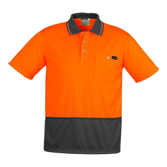 Syzmik Hi Vis Comfort Back S/S Polo Shirt