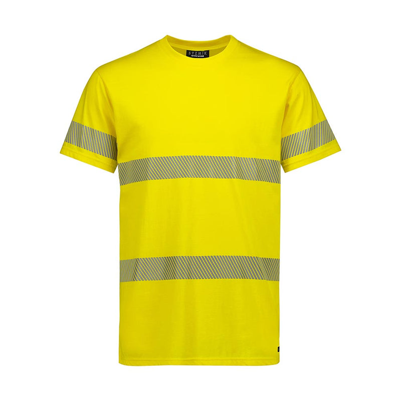 Load image into Gallery viewer, Syzmik Hi Vis Segmented Tape Cotton T-Shirt
