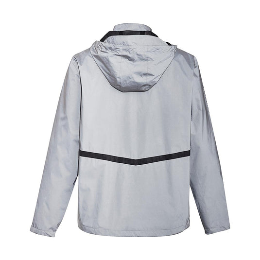 Syzmik Streetworx Reflective Waterproof Jacket, Silver