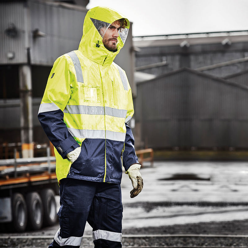 Load image into Gallery viewer, Syzmik Hi Vis 4-in-1 Vest/Jacket Combo
