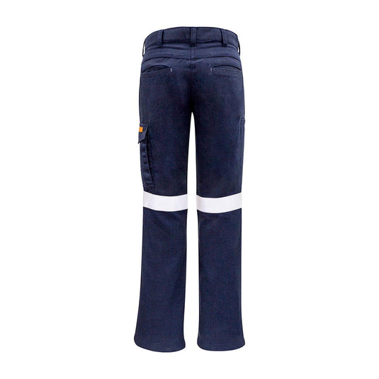 Syzmik Womens FR 10cal Taped Cargo Pant, Navy