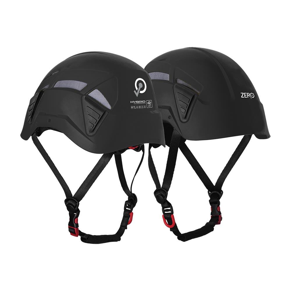 Zero Pinnacle Vent Multi Impact Helmet: Black – Active Safety