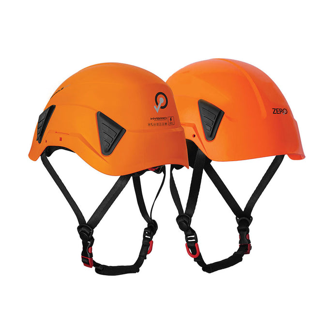 Zero Pinnacle Exo Volt Multi Impact Electrical Helmet: Orange