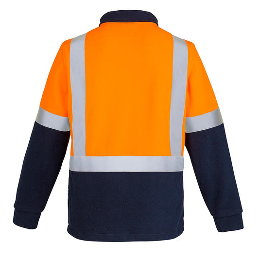 Syzmik Hi Vis Taped Polar Fleece Jumper