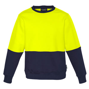 Syzmik Unisex Hi Vis Crew Sweatshirt image