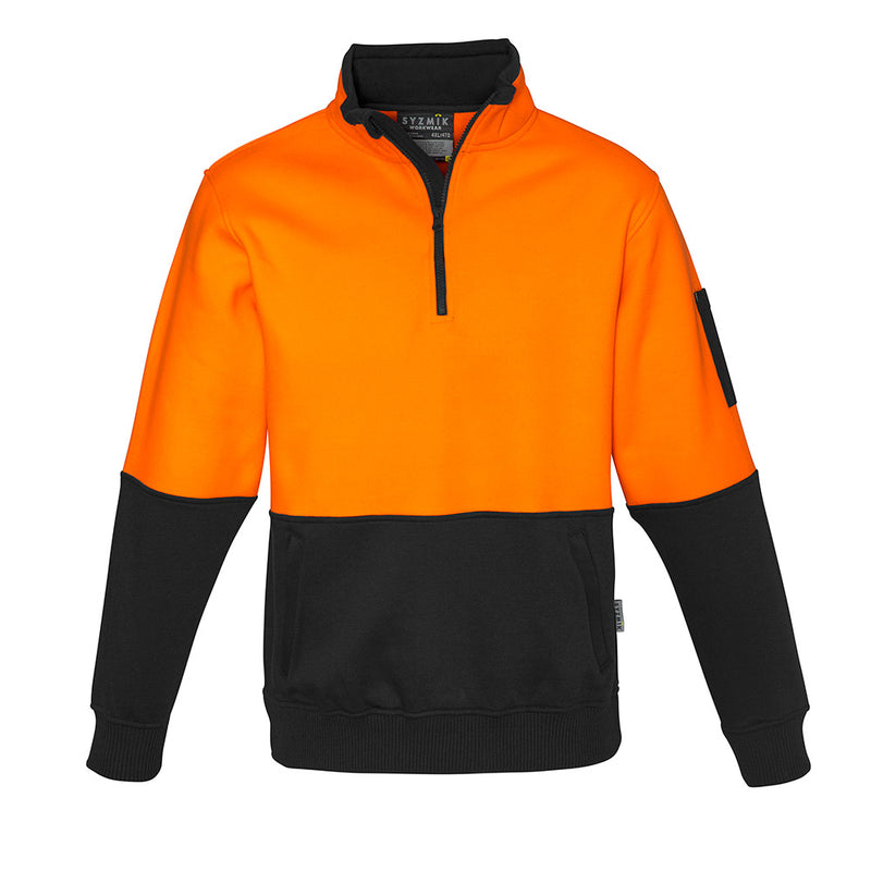Load image into Gallery viewer, Syzmik Hi Vis Half Zip Pullover Jumper

