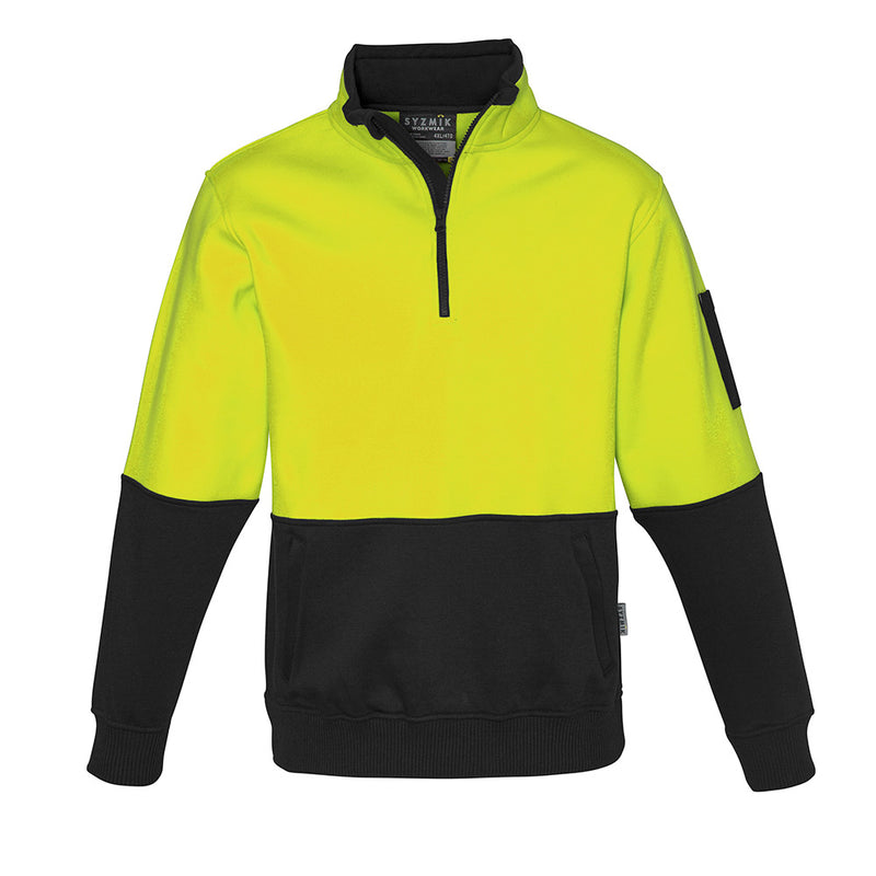 Load image into Gallery viewer, Syzmik Hi Vis Half Zip Pullover Jumper
