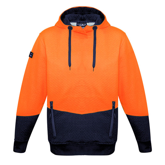 Syzmik Hi Vis Textured Jacquard Hoodie