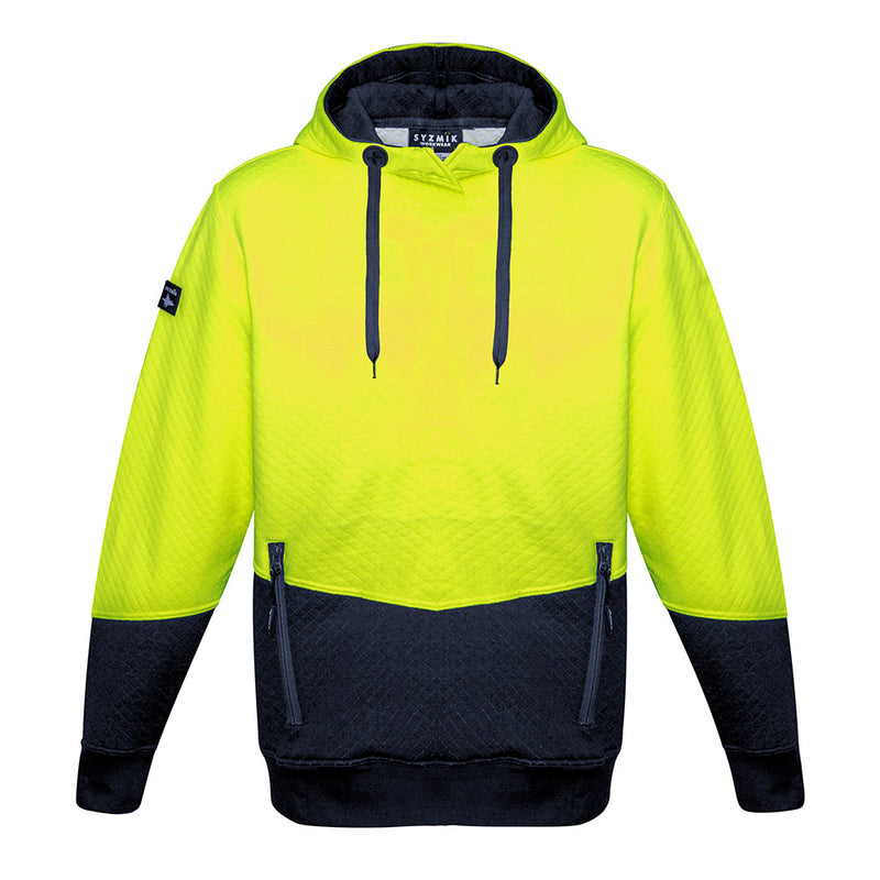 Load image into Gallery viewer, Syzmik Hi Vis Textured Jacquard Hoodie
