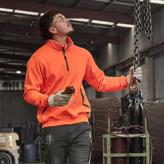 Syzmik Streetworx Water Resistant 1/4 Zip Fleece Pullover