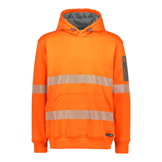Syzmik Streetworx Hi Vis Water Resistant Taped Pullover Hoodie